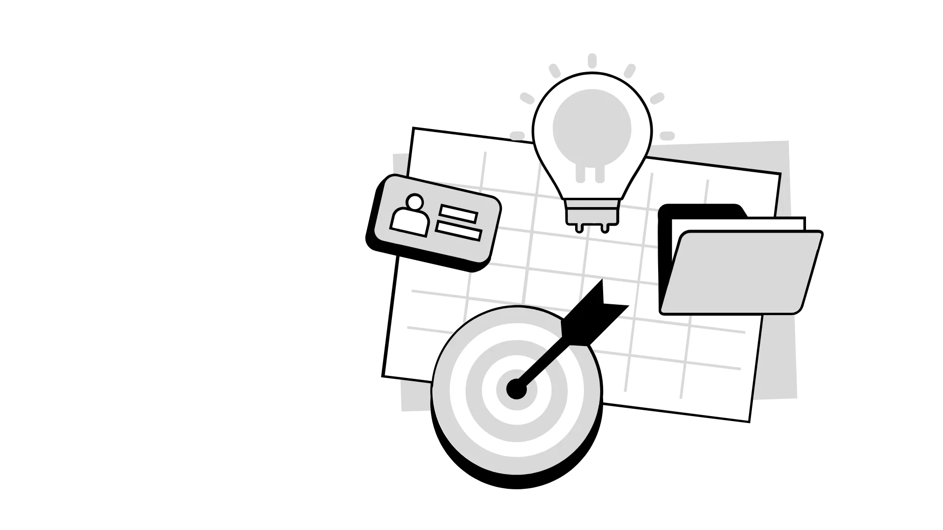Brand support illustration